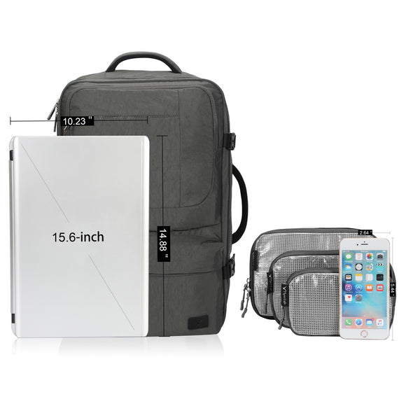 Hynes Eagle Santiago +Pro Pack 44L Carry on Backpack Travel Pack