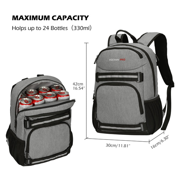 Veevanpro 20L Cooler Backpack 25 Cans