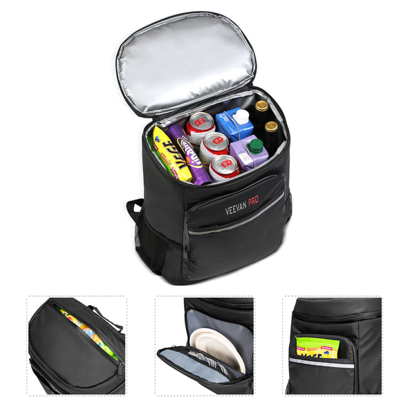 Veevanpro Insulted Cooler Backpack 33L