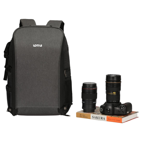 LOTILE Camera Backpack Laptop Bag