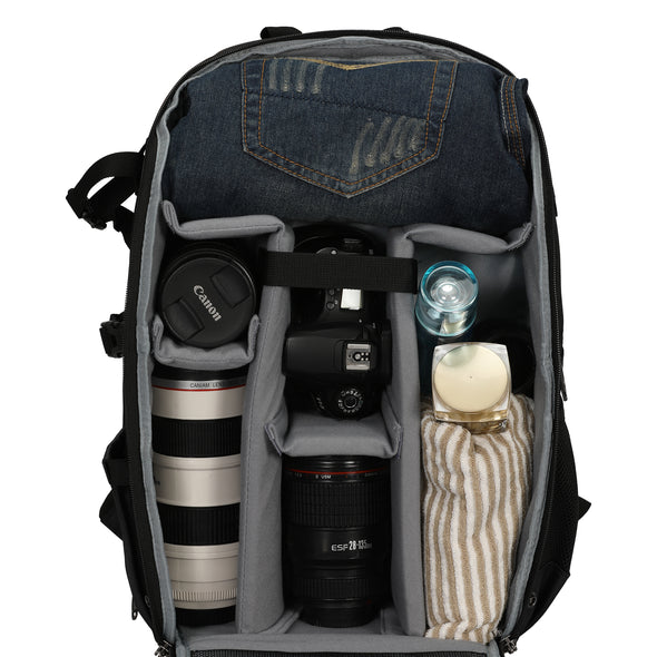 LOTILE Camera Backpack Laptop Bag