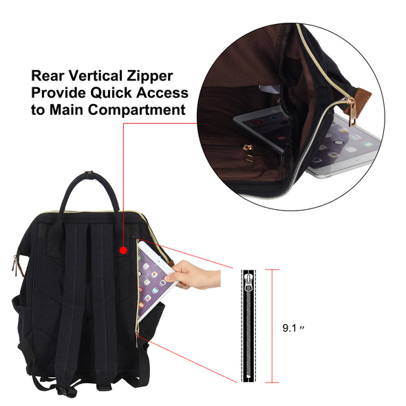 Veegul Stylish Multipurpose Backpack  Single Pockets